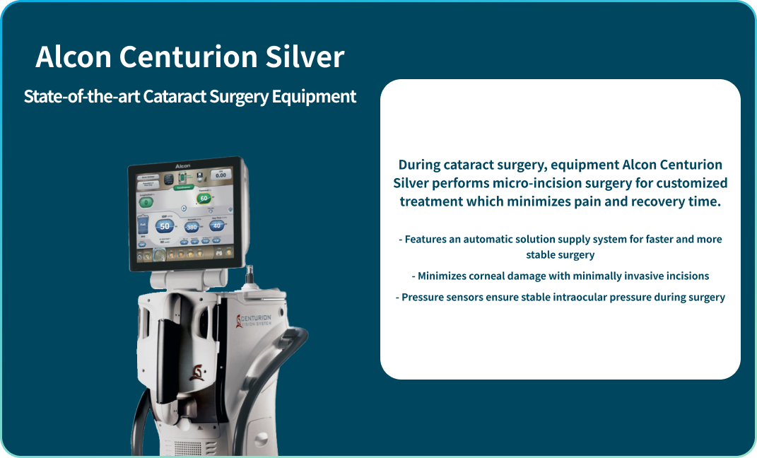 Alcon Centurion Silver