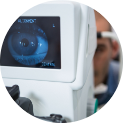 Those with a history of retinal treatments